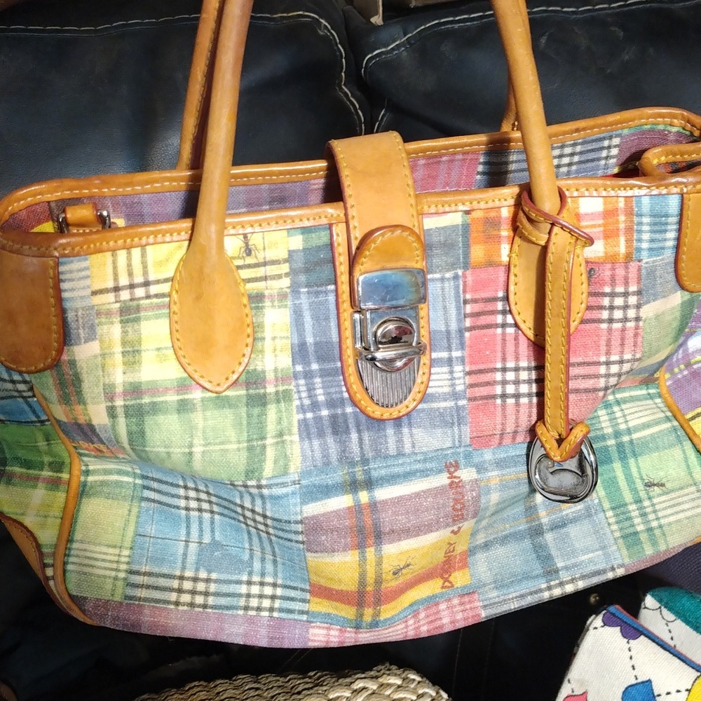 Dooney & Bourke picnic theme purse